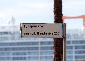 Port of Cagliari in Sardinia, Italy