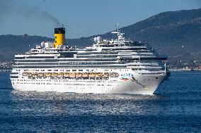 Gibraltar From a Cruise Ship