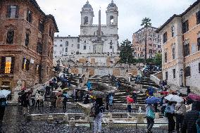 Spanish Steps in Rome, Italy