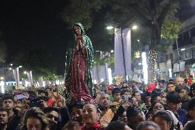 Annual Celebration of the Day of the Virgin of Guadalupe - Mexico