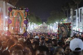 Annual Celebration of the Day of the Virgin of Guadalupe - Mexico