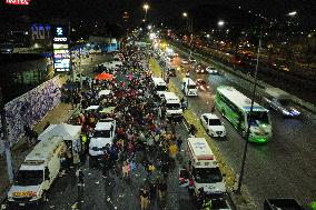 Annual Celebration of the Day of the Virgin of Guadalupe - Mexico