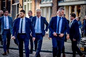 Geert Wilders Starts Tour Of Asylum Center - Papendrecht