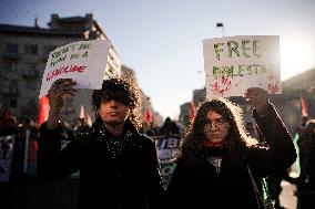 Rally for Palestine and in support for Mohamed Shahin - Turin