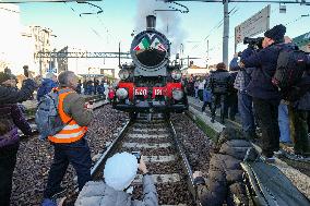 Last Farewell To Milan Steam Train - Italy