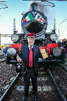 Last Farewell To Milan Steam Train - Italy