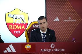 CALCIO - Altro - Presentation of the new sponsor of AS Roma
