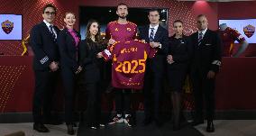 CALCIO - Altro - Presentation of the new sponsor of AS Roma