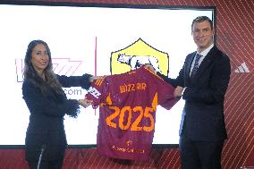 CALCIO - Altro - Presentation of the new sponsor of AS Roma