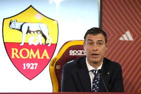 CALCIO - Altro - Presentation of the new sponsor of AS Roma