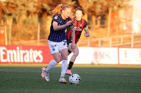 CALCIO - Serie A Femminile - AC Milan vs Inter - FC Internazionale