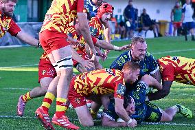 RUGBY - Challenge Cup - Benetton Rugby vs Usap Perpignan