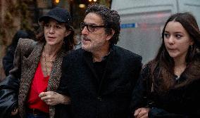 Inauguration of The Jane Birkin Footbridge - Paris