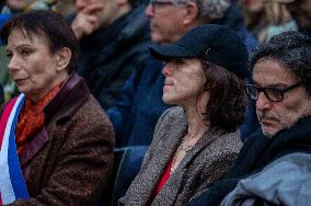 Inauguration of The Jane Birkin Footbridge - Paris