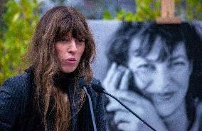 Inauguration of The Jane Birkin Footbridge - Paris