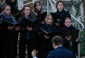 Inauguration of The Jane Birkin Footbridge - Paris