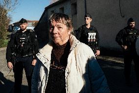 Farmers Protest Against Government's Health Policy on CND - France