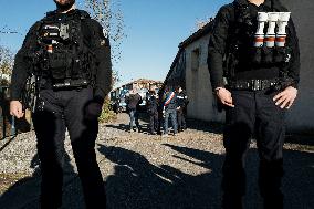 Farmers Protest Against Government's Health Policy on CND - France