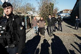 Farmers Protest Against Government's Health Policy on CND - France