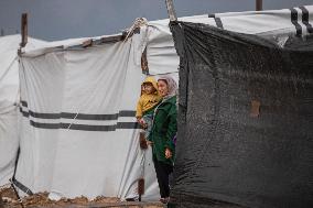 Heavy Rain Hits Gaza Camps - Palestine