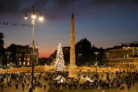 Christmas Lights in Rome - Italy