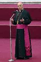 Pope Leo XIV At Audience With Jubilee of Italian Diplomacy Participants - Vatican