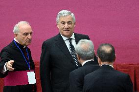 Pope Leo XIV At Audience With Jubilee of Italian Diplomacy Participants - Vatican