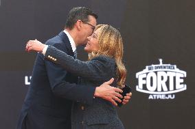 Giorgia Meloni And Daughter At Last Day of Atreyu 2025 - Rome