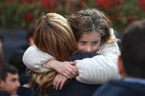 Giorgia Meloni And Daughter At Last Day of Atreyu 2025 - Rome