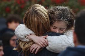 Giorgia Meloni And Daughter At Last Day of Atreyu 2025 - Rome