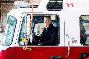 PM Mark Carney Visits Fire Station - Ottawa