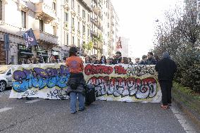 Student Protest - Milan
