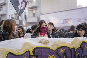 Student Protest - Milan