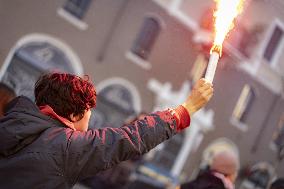 Student Protest - Milan