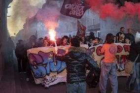 Student Protest - Milan