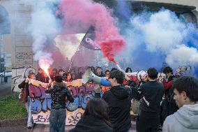 Student Protest - Milan