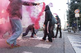 Student Protest - Milan