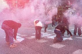 Student Protest - Milan