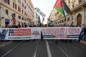 Pro-Palestine Demonstration - Rome