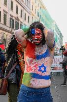 Pro-Palestine Demonstration - Rome