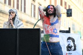 Pro-Palestine Demonstration - Rome
