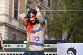 Pro-Palestine Demonstration - Rome