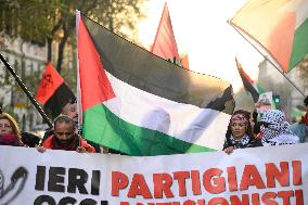 Pro-Palestine Demonstration - Rome