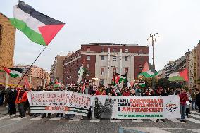 Pro-Palestine Demonstration - Rome