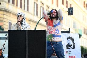 Pro-Palestine Demonstration - Rome