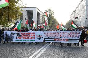 Pro-Palestine Demonstration - Rome