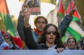 Pro-Palestine Demonstration - Rome