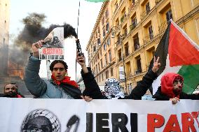 Pro-Palestine Demonstration - Rome