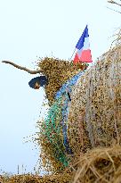 Farmers Protest And Blockade On Highway A64 - France