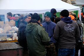 Farmers Protest And Blockade On Highway A64 - France
